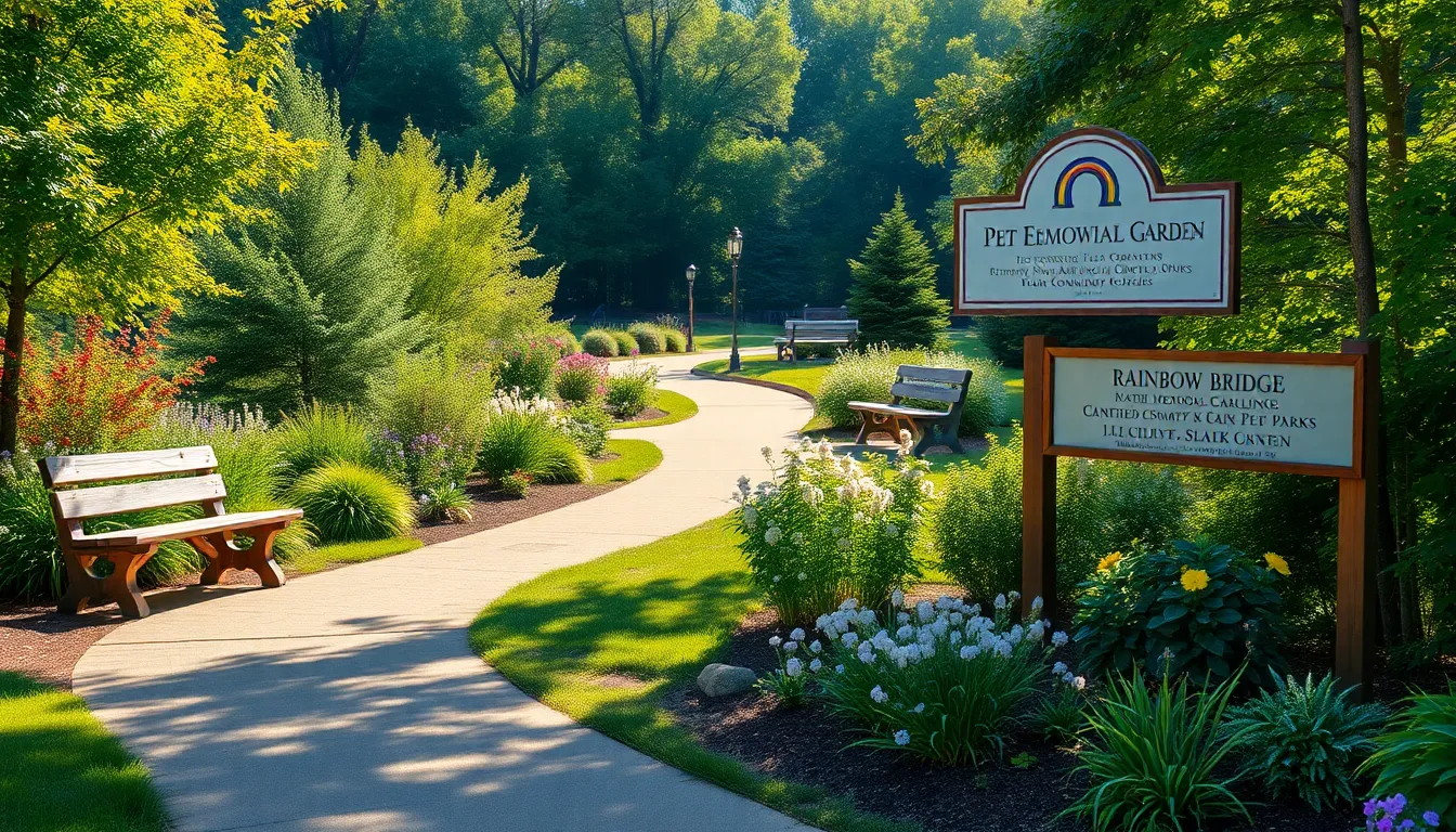 Looking to honor your deceased pet? Rainbow Bridge Pet Memorial Garden opens in Millcreek
