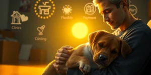 Many pet owners cannot afford veterinary care, survey finds.png AI generated image using Flux AI