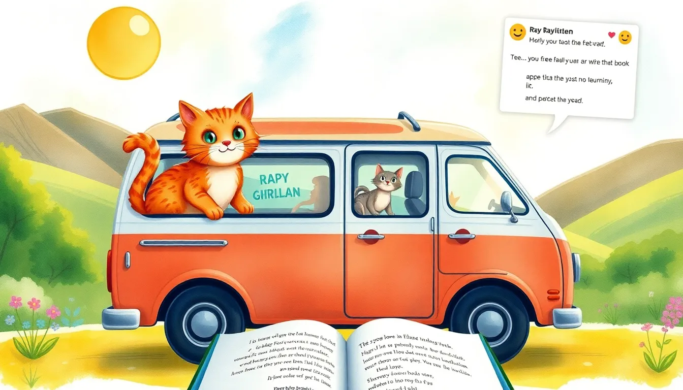 Pet cat rides on van roof for 100 miles to join family on vacation