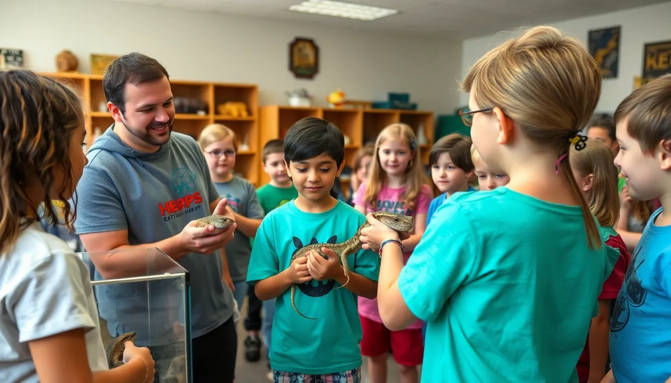 Slither your way to HERPS Exotic Reptile & Pet Shop for your next educational event, birthday party