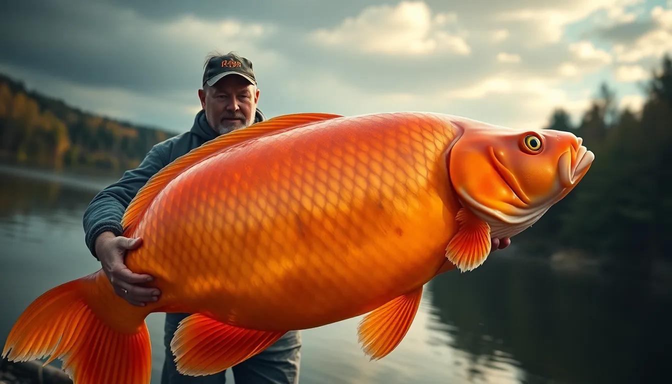 This Giant Goldfish Hybrid Weighs As Much As A 10-Year-Old - A Stark Warning About Dumping Pets