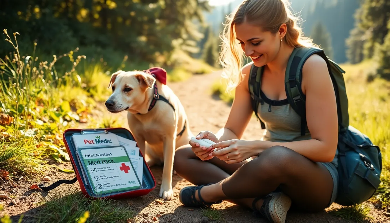 Under $20: This Pet Medic Med Pack is a great gift for any adventurous pet parent
