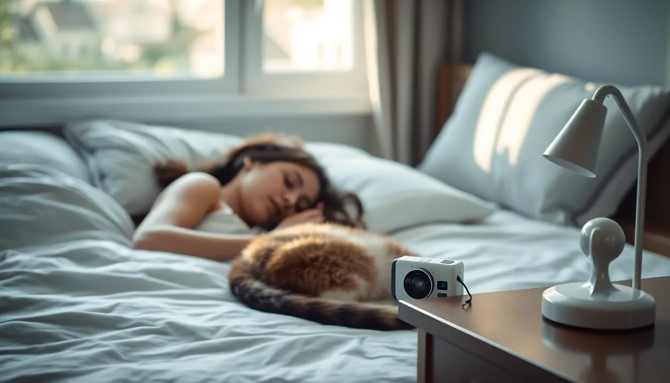 Woman wakes at 5 a.m. thinking she's being robbed, then checks pet camera