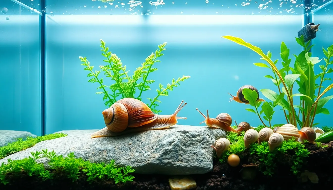 easiest pet snails to care for
