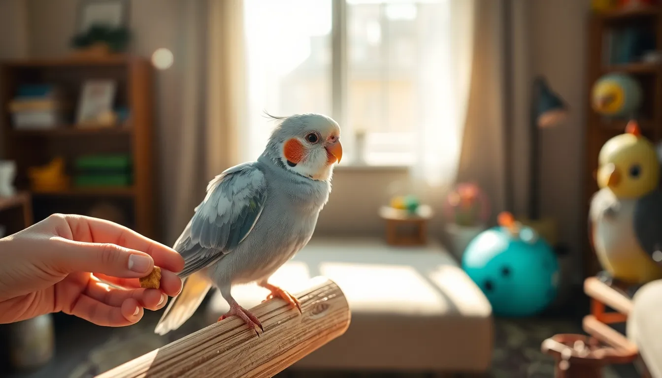 how to clip cockatiel wings safely