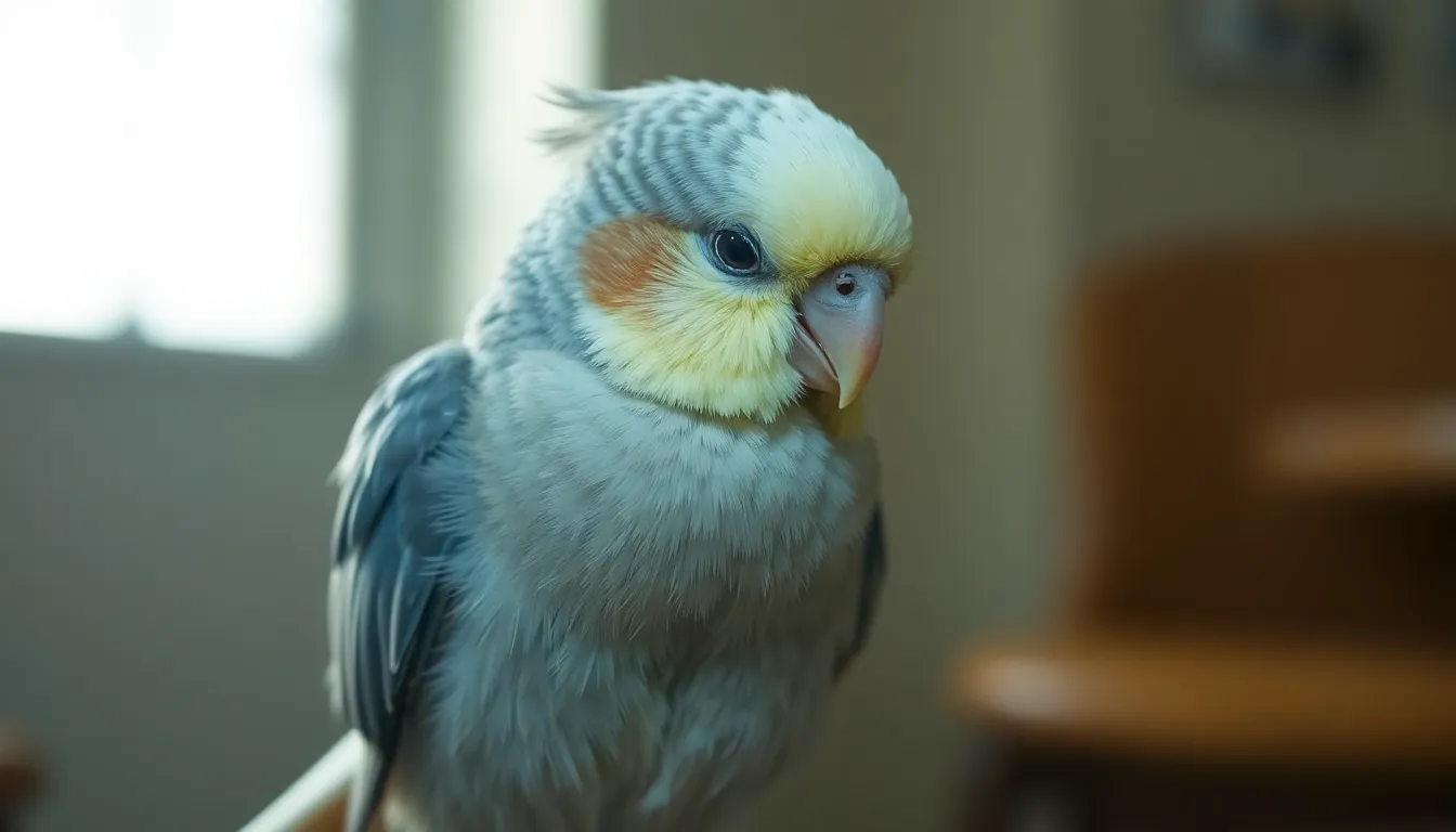 signs of egg binding in cockatiels