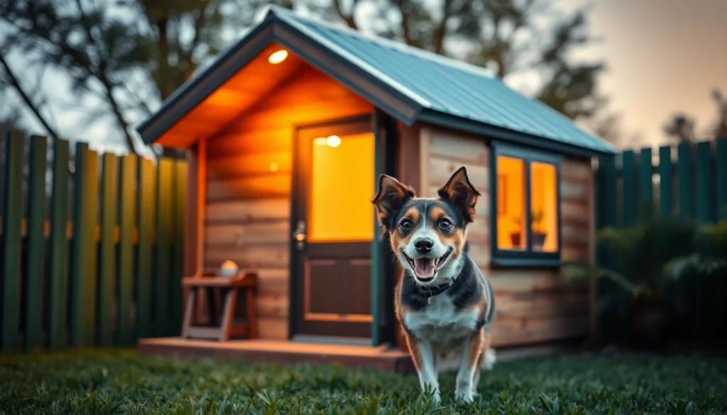 Animal Care Sanctuary 16 tiny home dog village Animal Care Sanctuary unveils tiny home dog village in Bradford County.png AI generated image using Flux AI