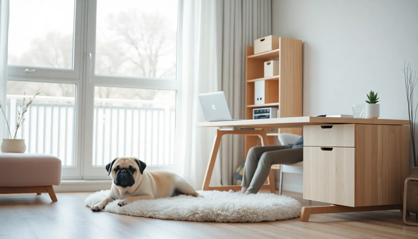 Apartment friendly dogs that are good for remote workers