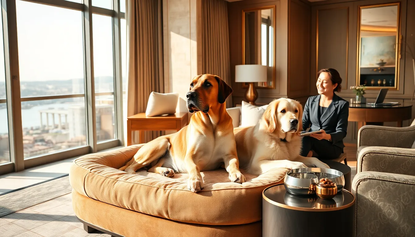 Best luxury hotels that allow large dogs in