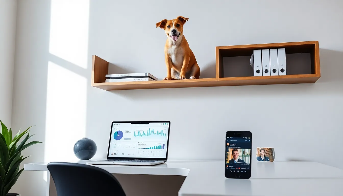 Dog Only Sits on the Highest Shelf and TikTok Is Obsessed