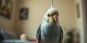 Experts warn wing clipping can lead to pet birds developing health, behavioural issues.png AI generated image using Flux AI