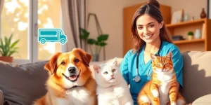 Mobile Vets Bring Pet Care to Your Doorstep.png AI generated image using Flux AI