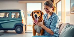 Mobile veterinarian, vetJamie, brings at-home animal care to Lake Tahoe residents.png AI generated image using Flux AI