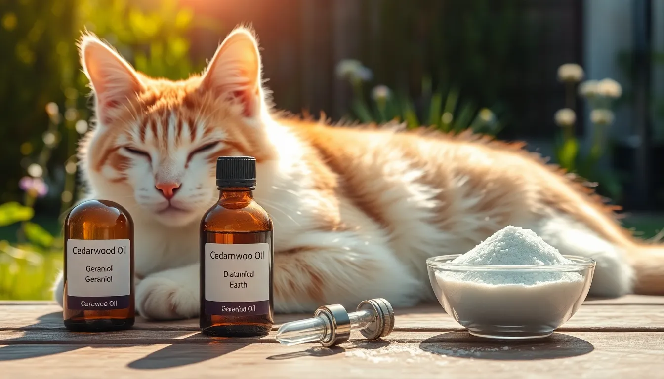 Natural ways to repel fleas on outdoor cats