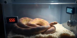 Preparing a home for a pet snake's hibernation (brumation).png AI generated image using Flux AI