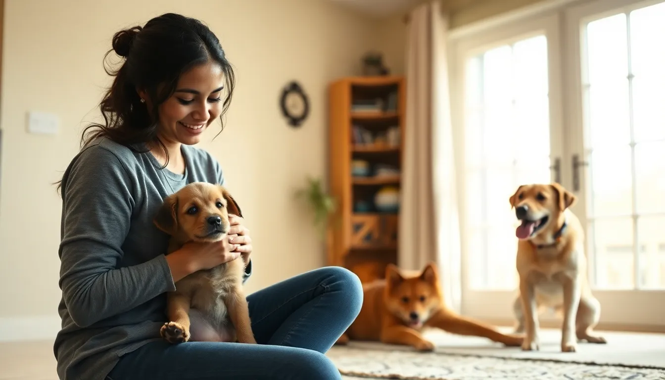 Puppy Gets Dumped In Exactly The Right Place