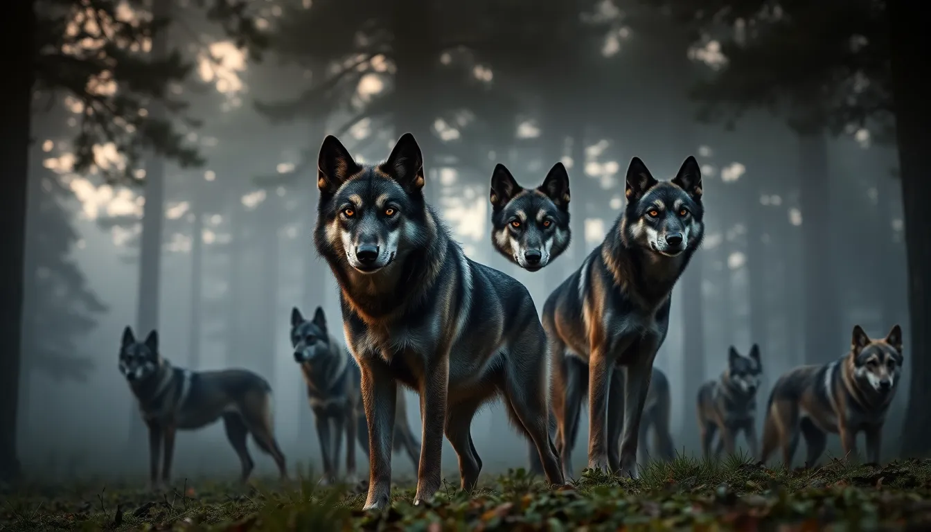Rare dog breeds that look like wolves