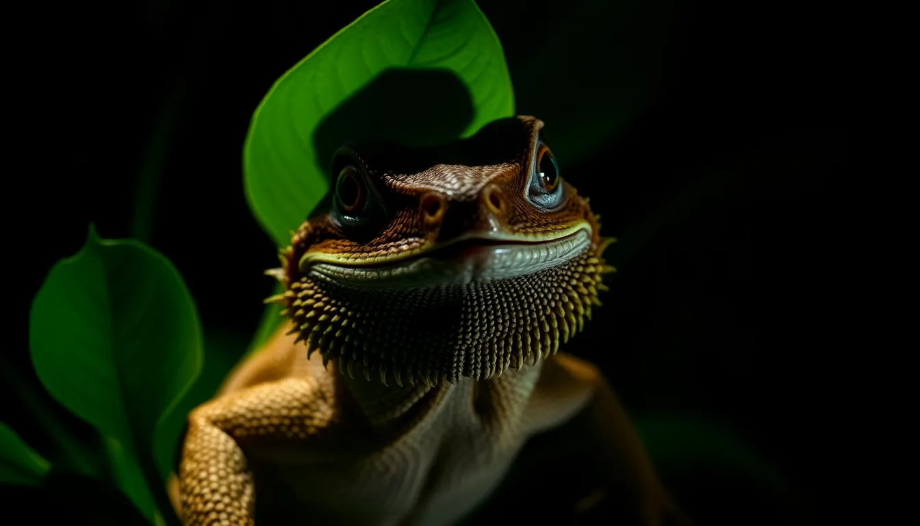 Safe plants to keep in a bearded dragon enclosure