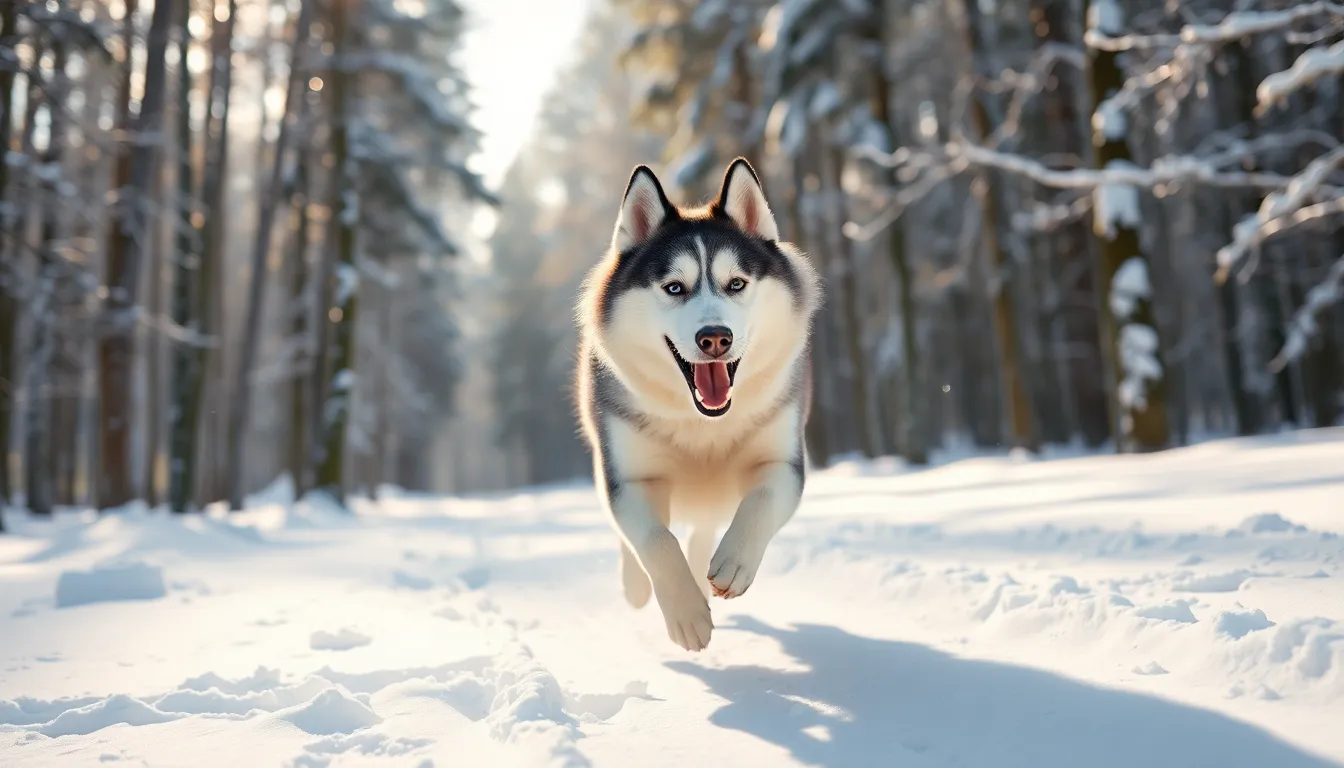 Video: Abandoned Dog Born for Snow Finally Gets to Live the Life She Was Meant For