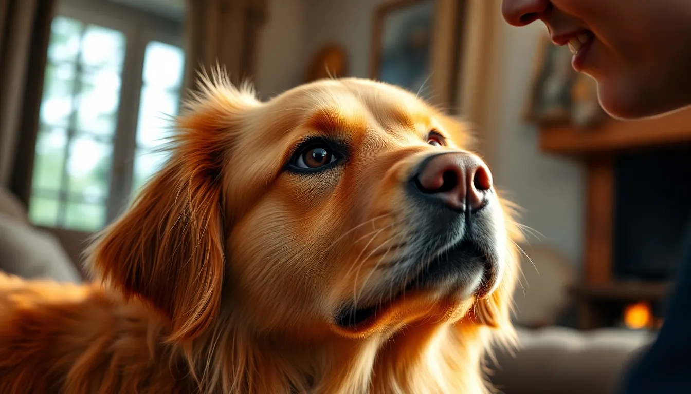 Why dogs tilt their head when you talk