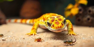 Why is my leopard gecko not eating after shedding?.png AI generated image using Flux AI
