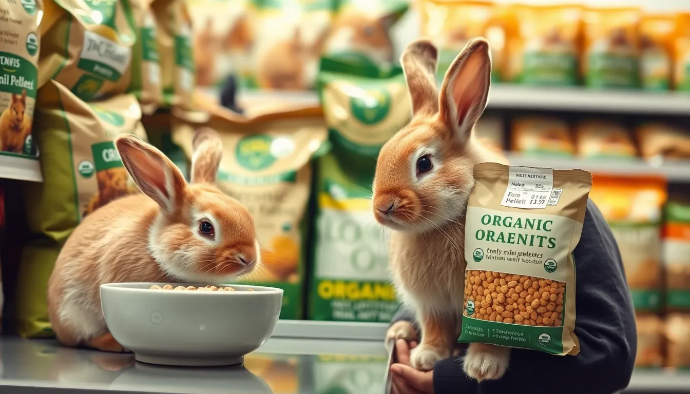 organic rabbit food for small breeds