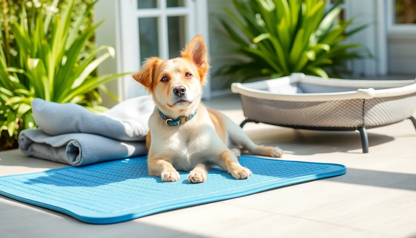 dog cooling mat for summer heat