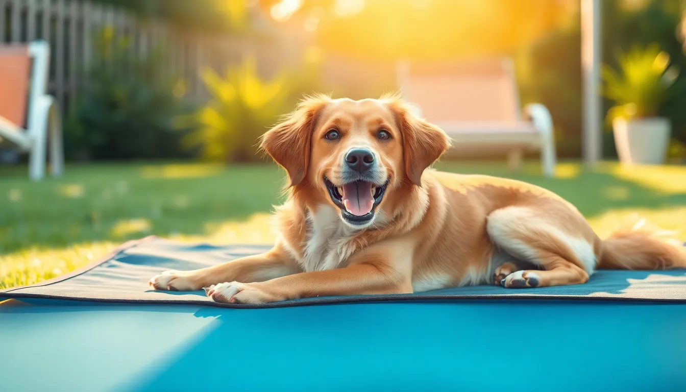 dog cooling mat for summer heat
