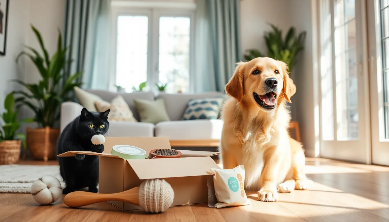 eco-friendly pet supplies subscription box