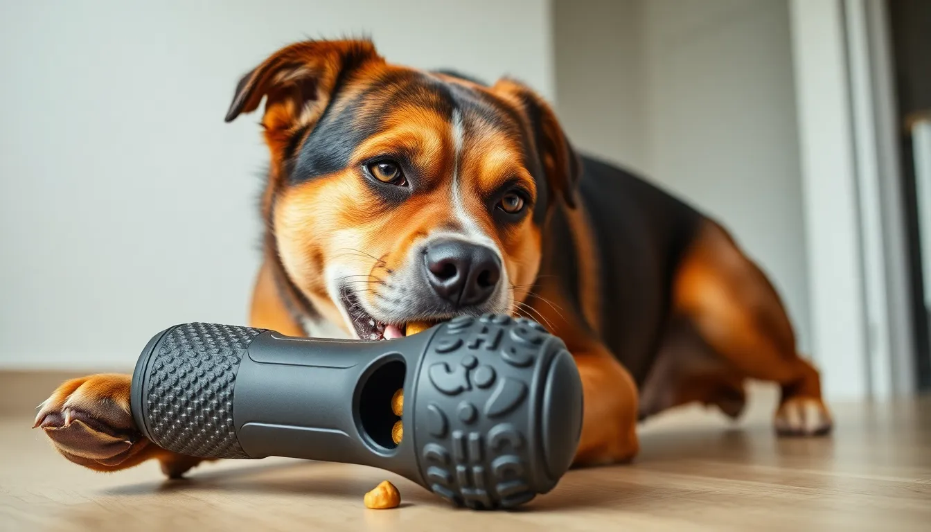 interactive dog toys for heavy chewers