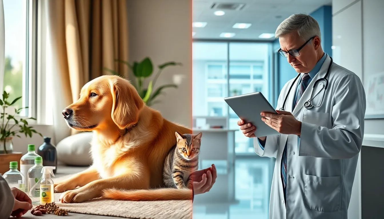 natural flea treatment for dogs and cats