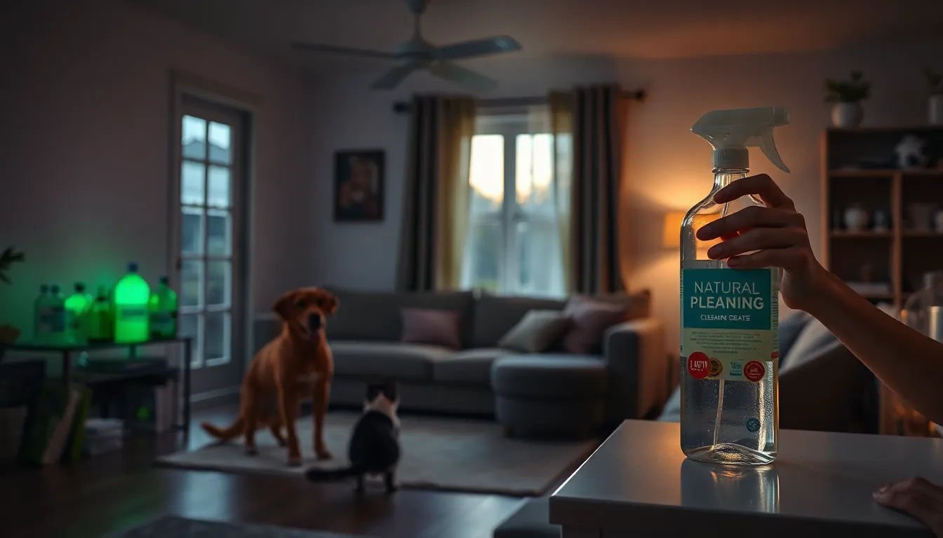 non-toxic pet safe cleaning sprays