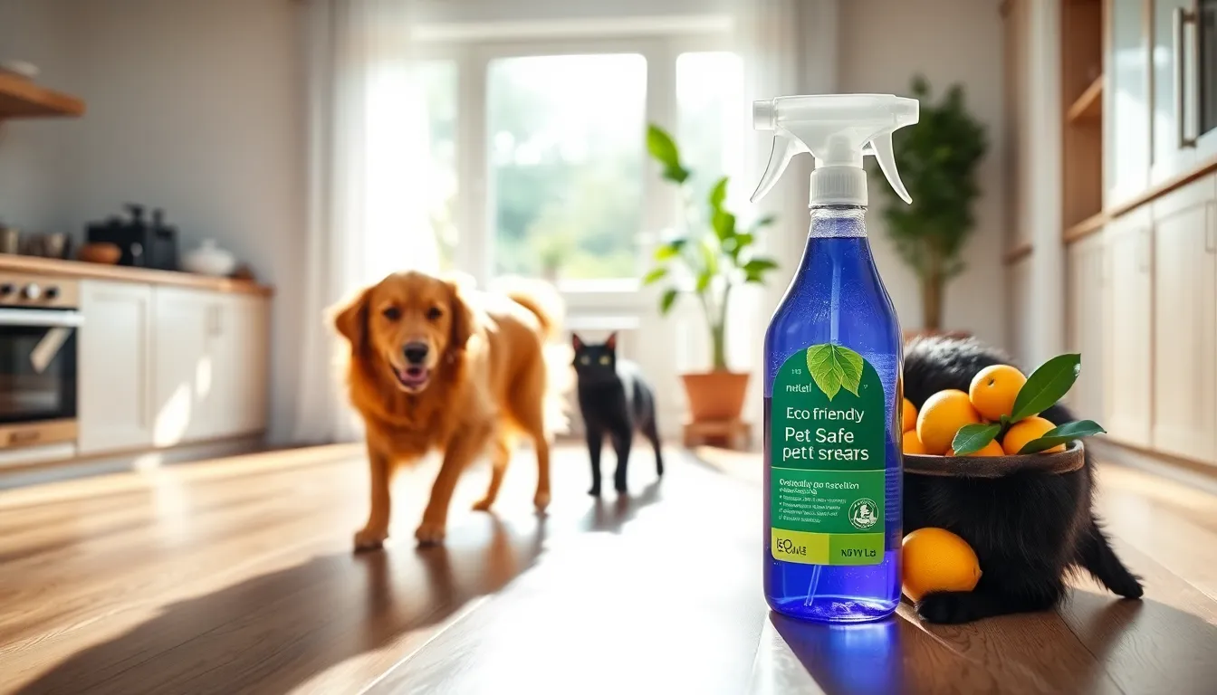 non-toxic pet safe cleaning sprays