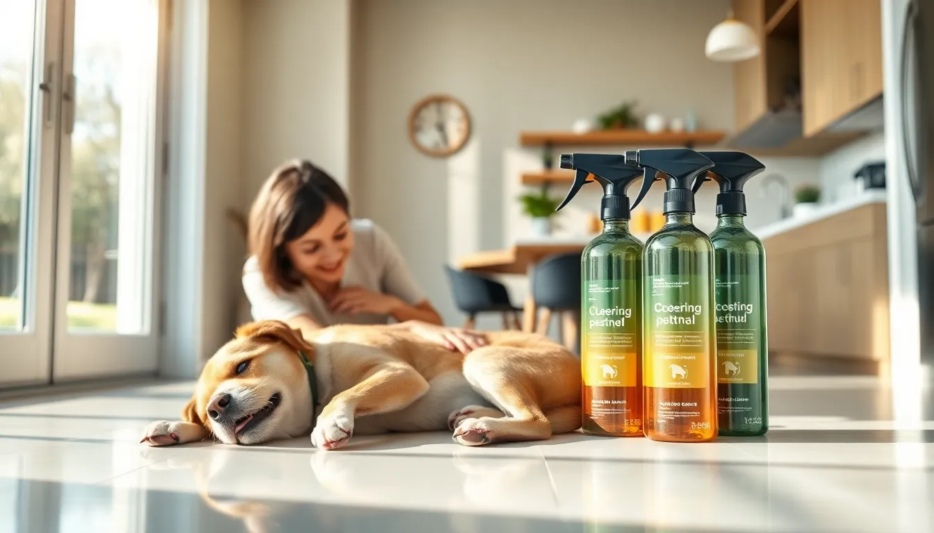 non-toxic pet safe cleaning sprays